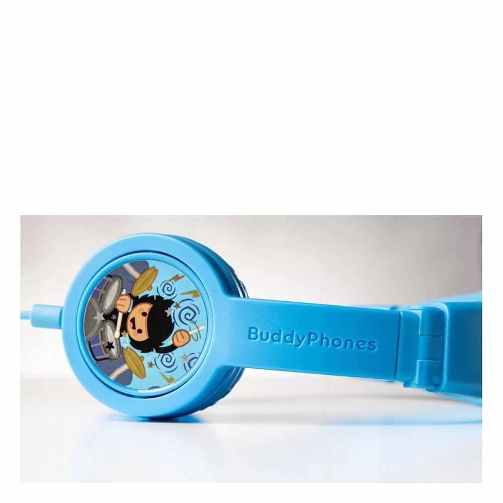 Buddyphones Explore+ - Kulak Üstü Kulaklık Mavi