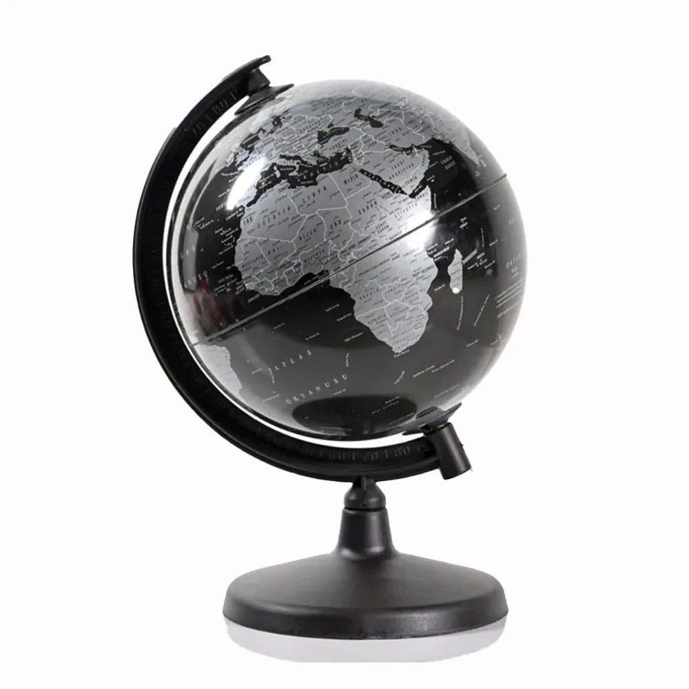 Gümüş Dünya Küresi 20 Cm