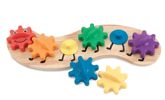 Melissa&Doug Ahşap Tırtıl - Dişli Çevirmece