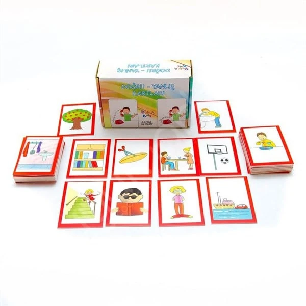 Doğru Yalnış Kartları