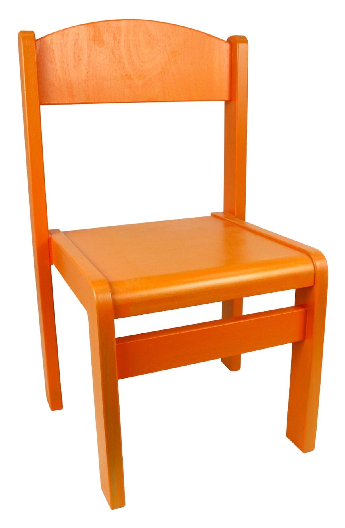 Sunny Renkli Ahşap Sandalye İstiflenebilir