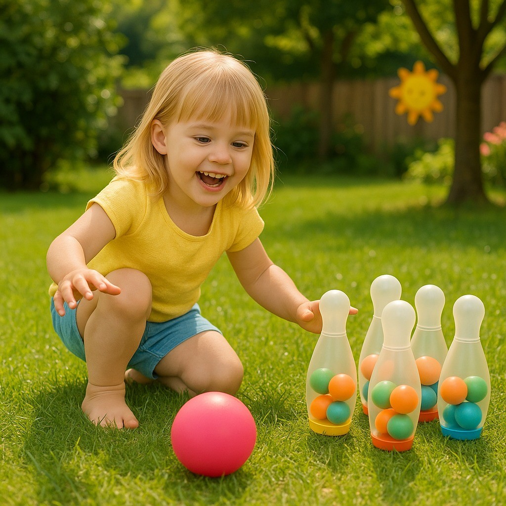 Renkli Boncuklu Bowling