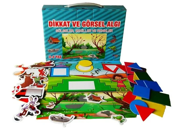 Dikkat ve Görsel Algı Gölgeler, Şekilller ve Renkler