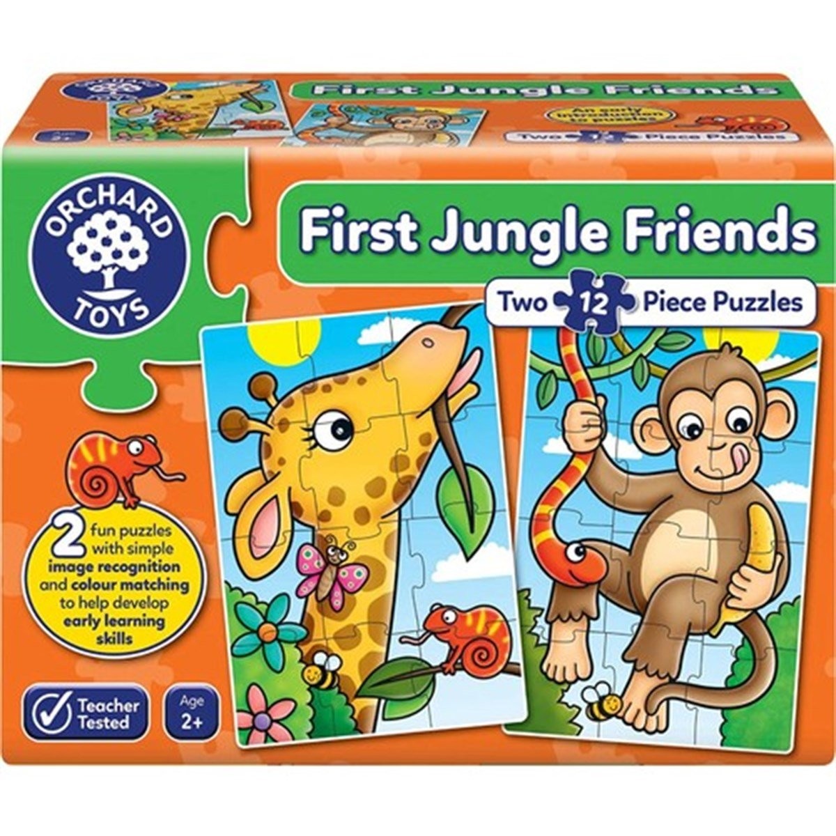 First Jungle Friends İlk Orman Arkadaşları Puzzle