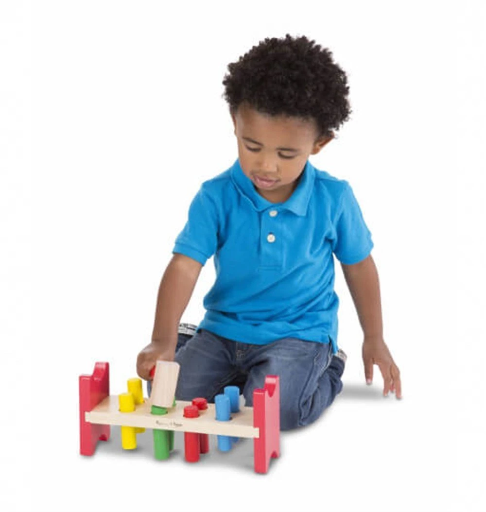 Melissa&Doug Ahşap Bambam Çivi Çakma