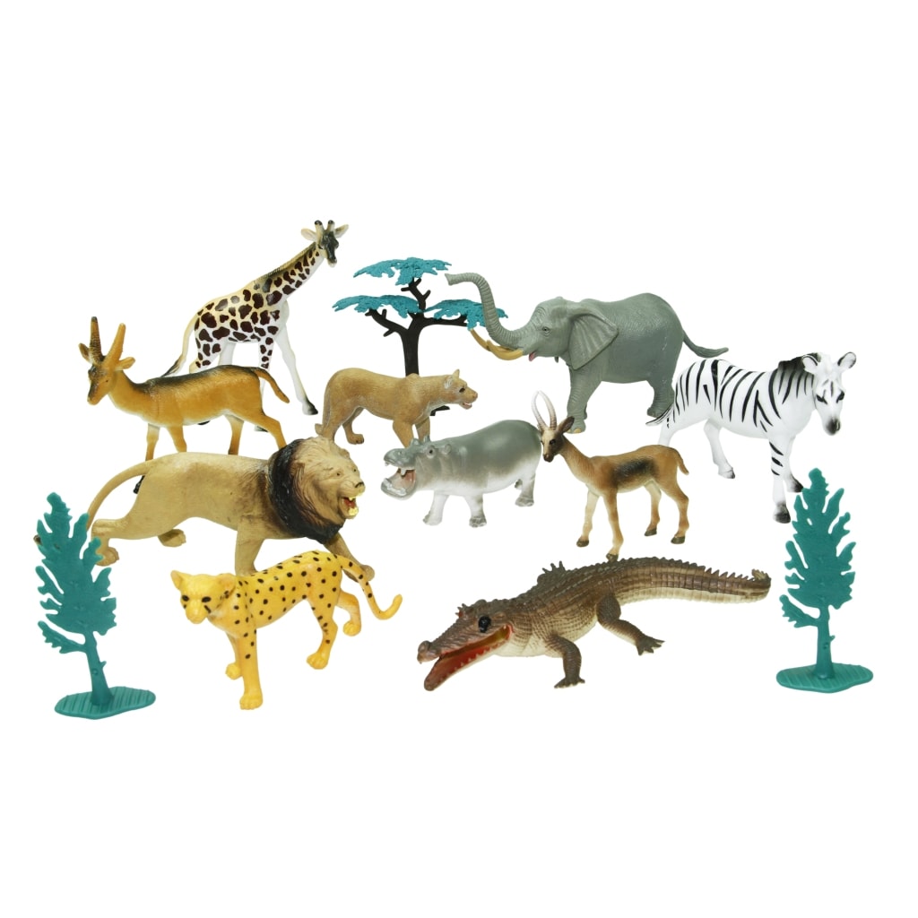 Vardem 23Cm Kovada 13 Parça Vahşi Hayvan Seti