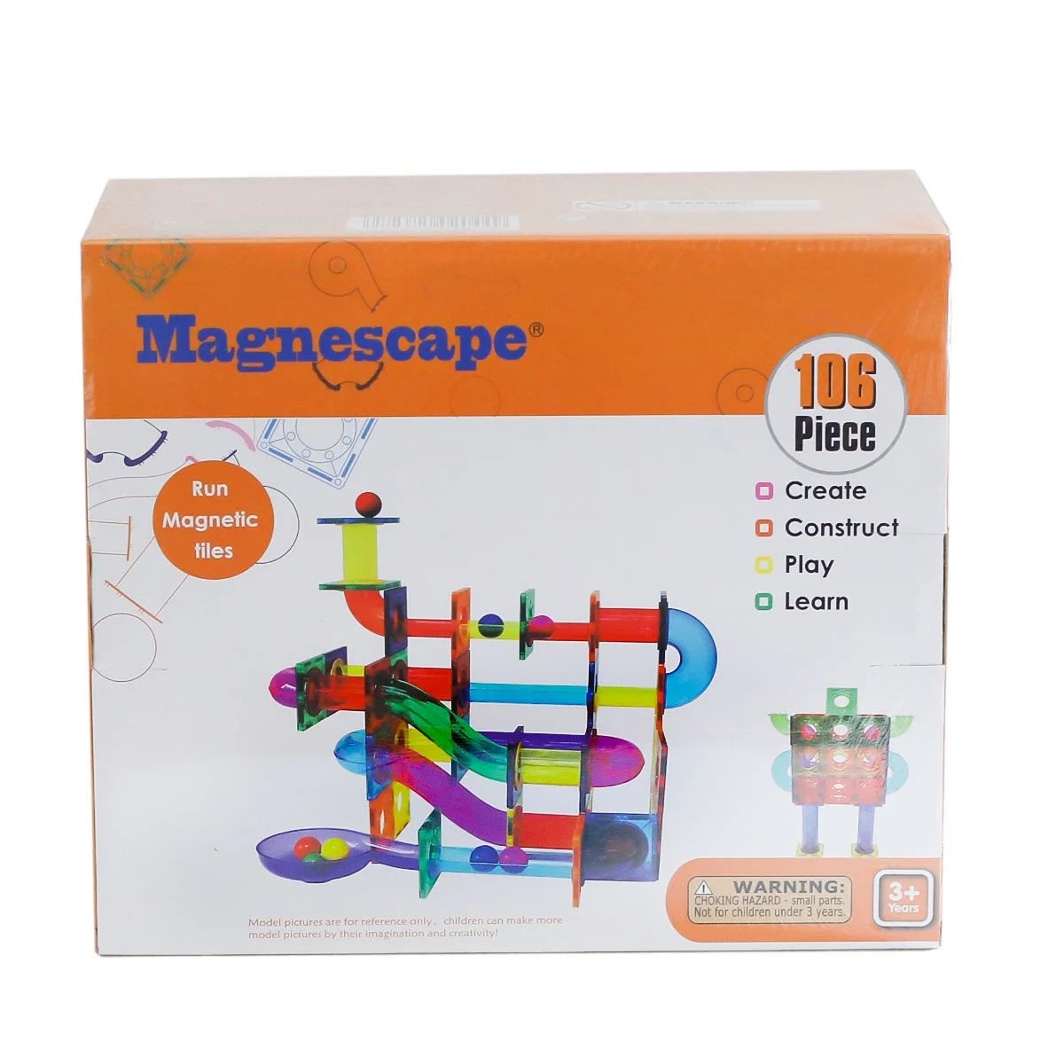 Magnescape Run Magnetic Tiles 106 Parça