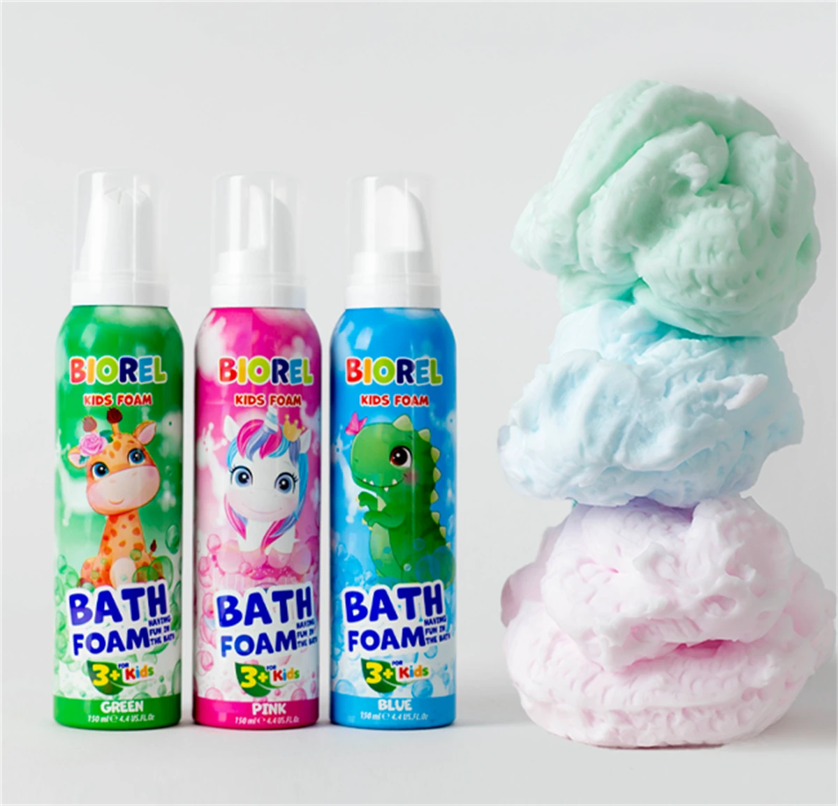 Biorel 3'lü Duyu ve Oyun Köpüğü Seti