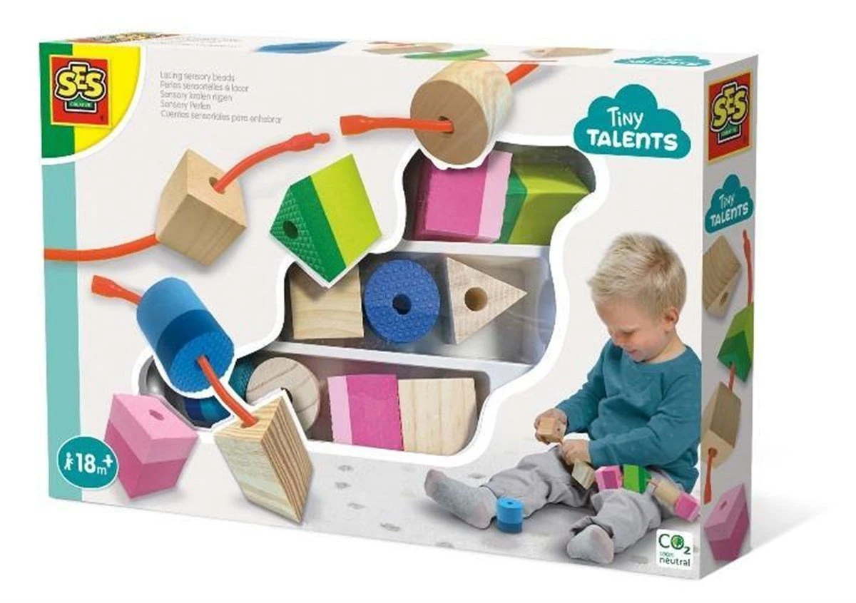 Minik Yetenekler - Duyusal Boncuk Dizme 2+ Yaş