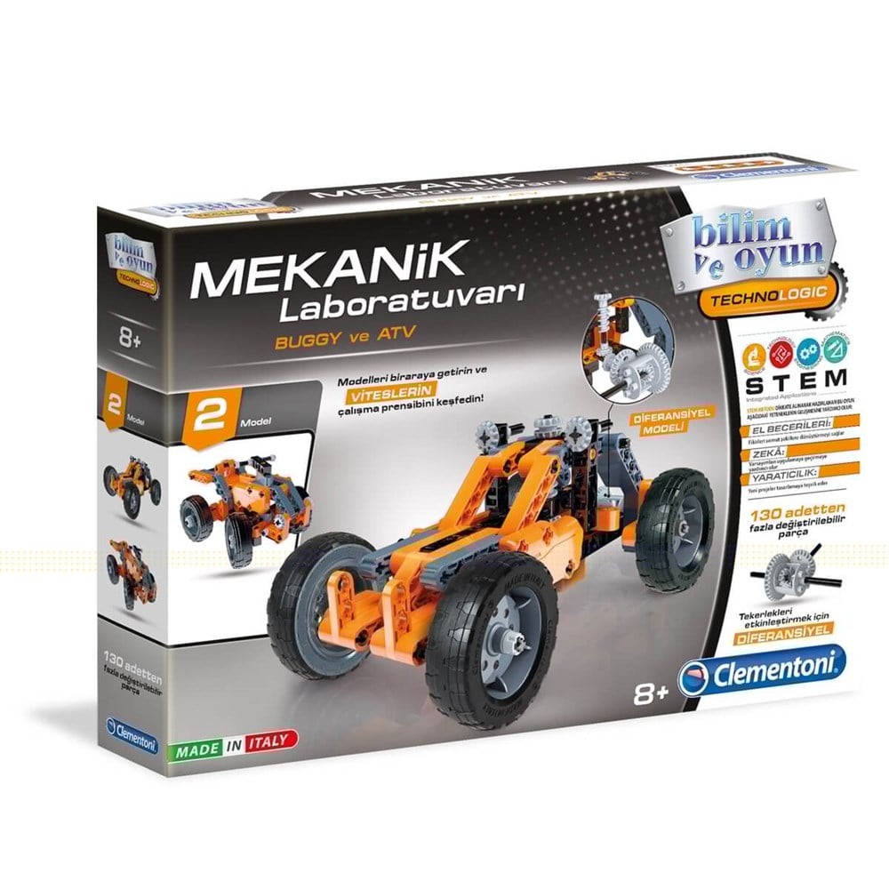 Clementoni Mekanik Laboratuvarı - Buggy & Quad 8+Yaş