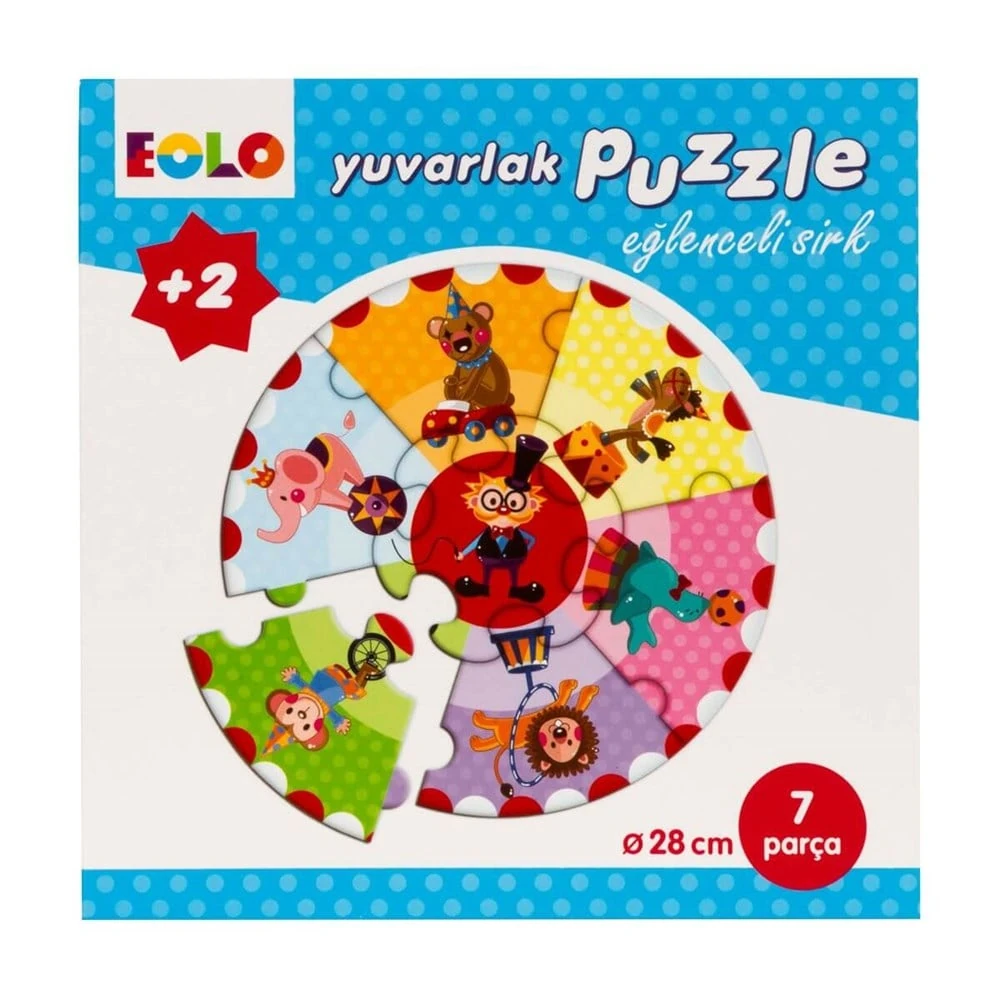 Eola Yuvarlak Puzzle - Eğlenceli Sirk