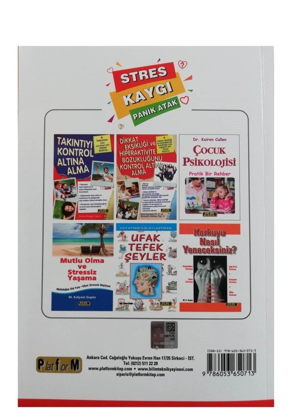 Stres Kaygı Panik Atak