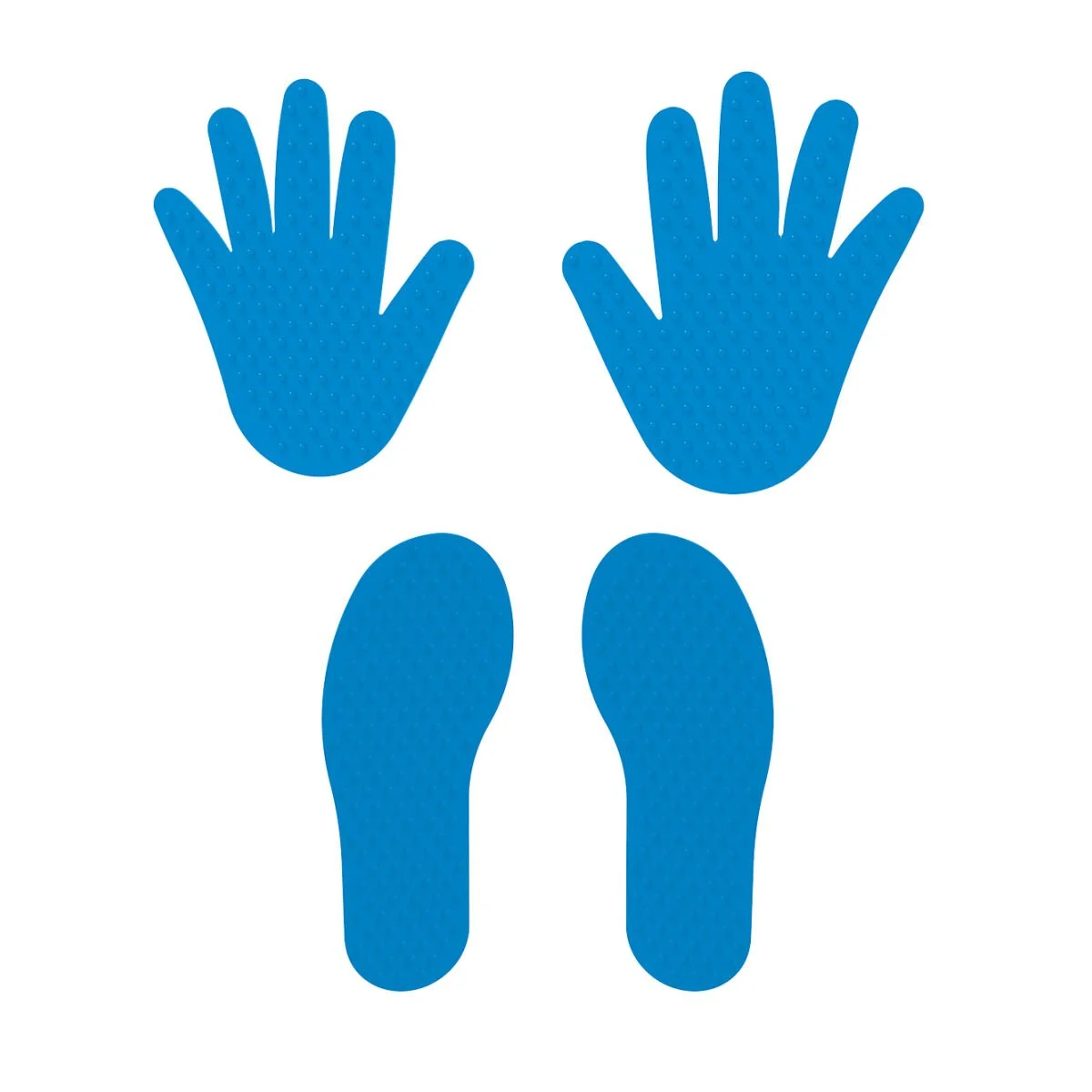 El ve Ayak Denge Oyunu Kırmızı-Sarı-Mavi