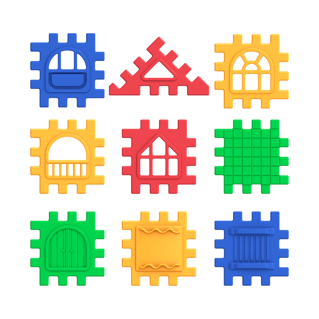 Puzzle City 64 Parça 