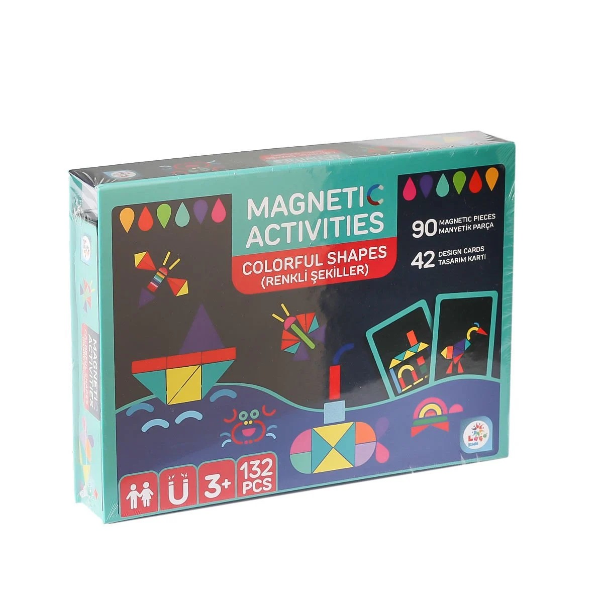 Manyetik Aktivite Renkli Şekiller