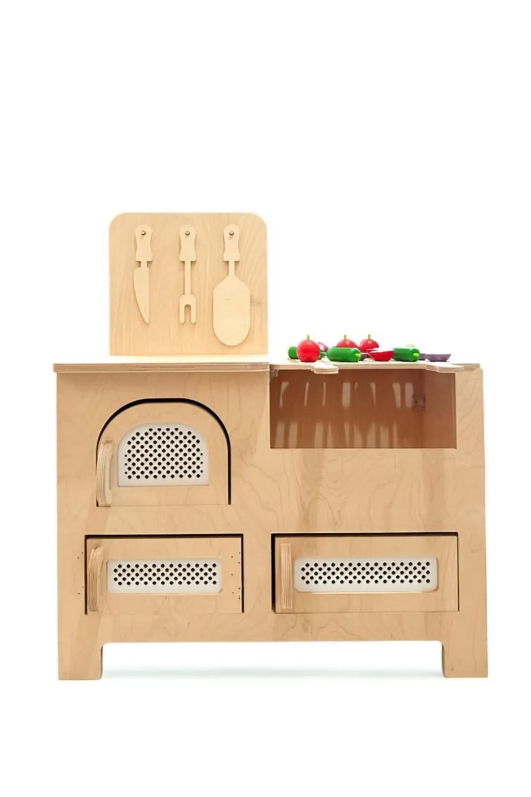 Ahşap Barbekü Mutfak