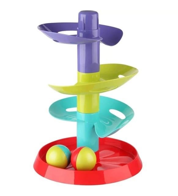 Let's be Child - Renkli Top Yuvarlama Kulesi