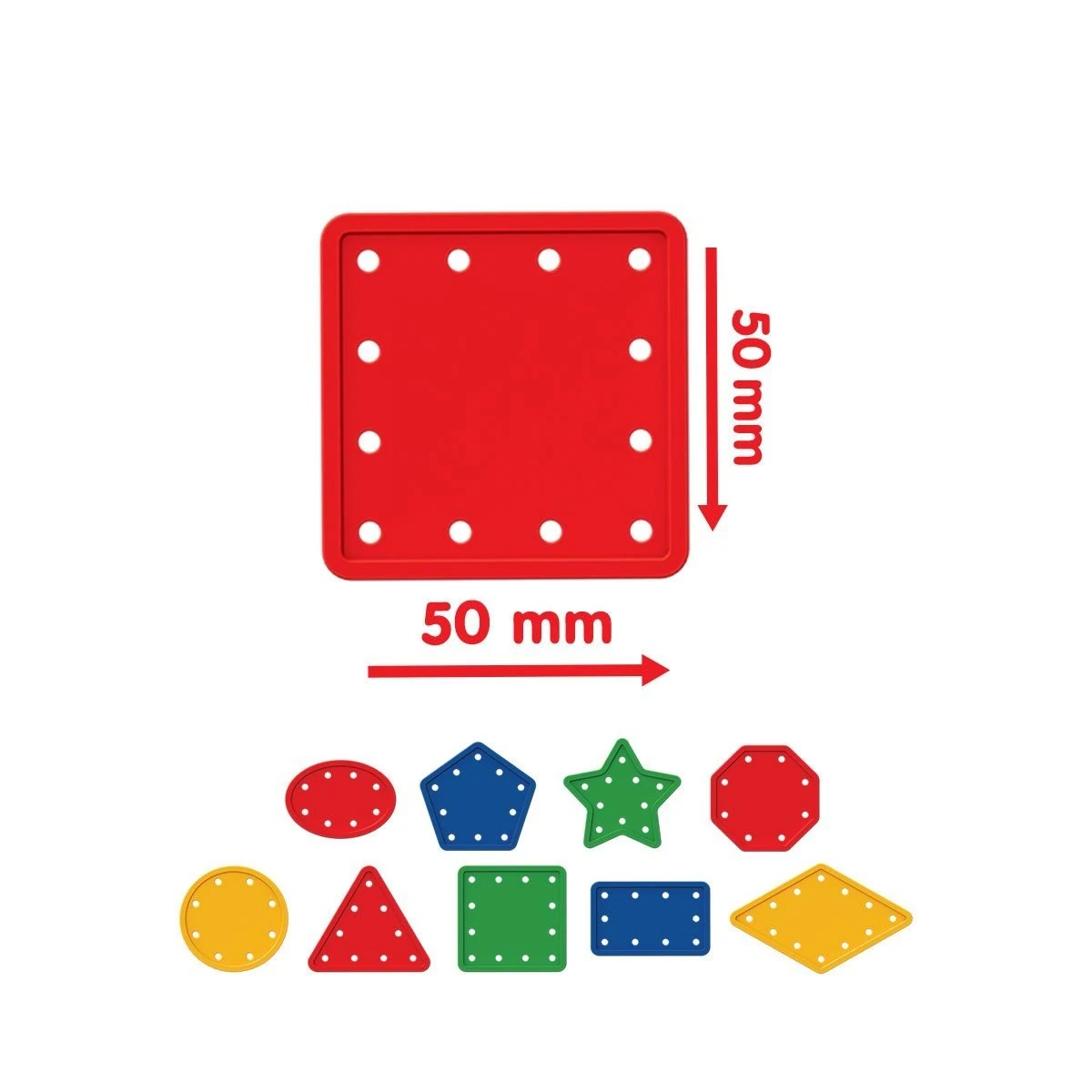 Şekillerle Aktivite İp Geçirme 156 Parça