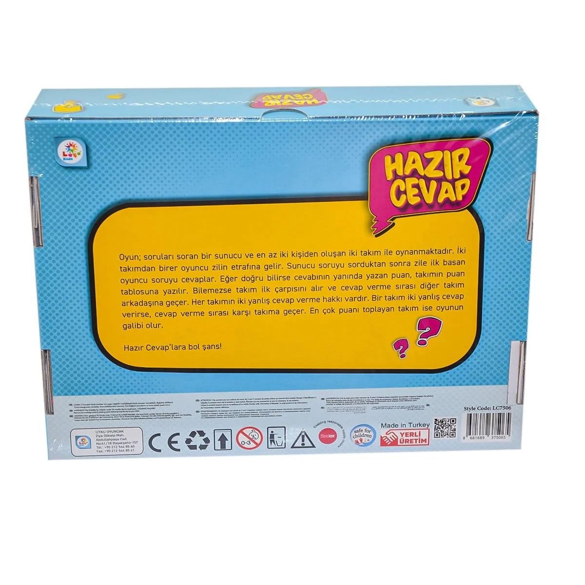 Hazır Cevap 7+Yaş