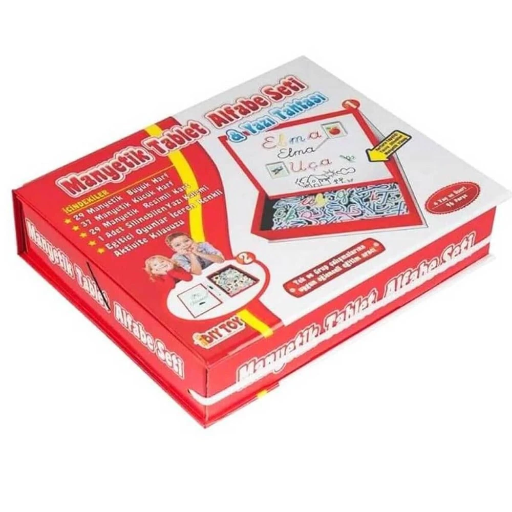 Manyetik Tablet ve Yazı Tahtası Alfabe