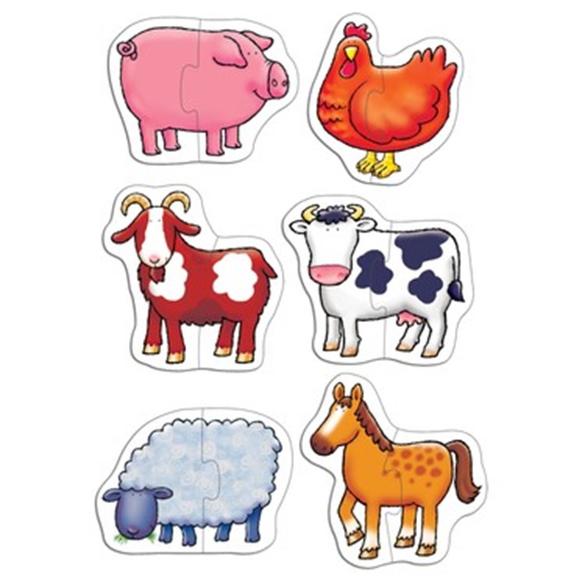 Farmyard 2 Parçalı Puzzle