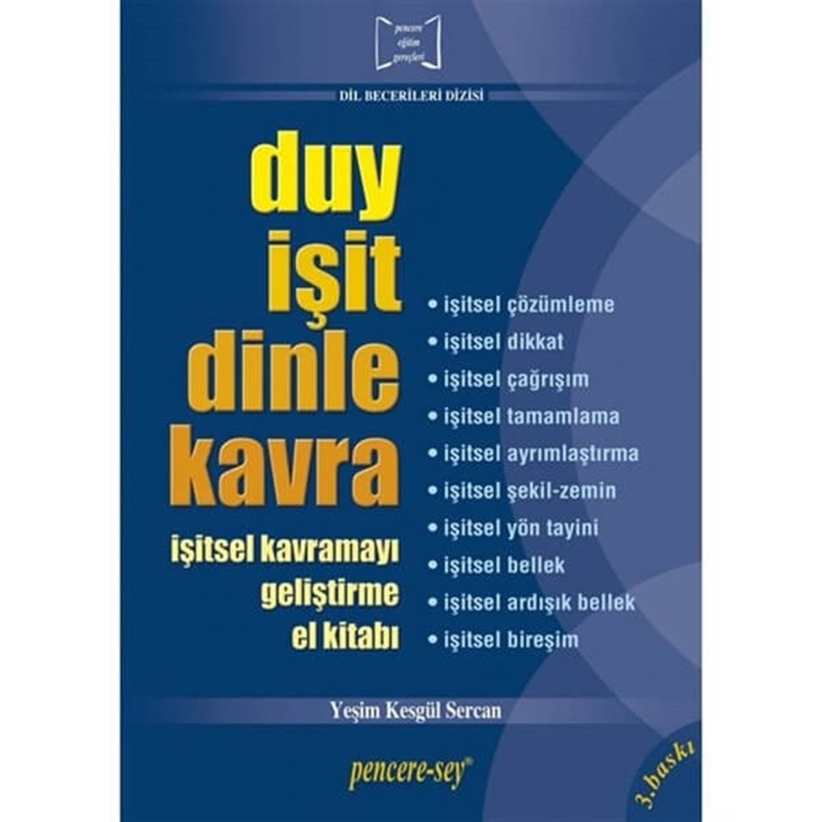 Pencere Sey Duy İşit Dinle Kavra