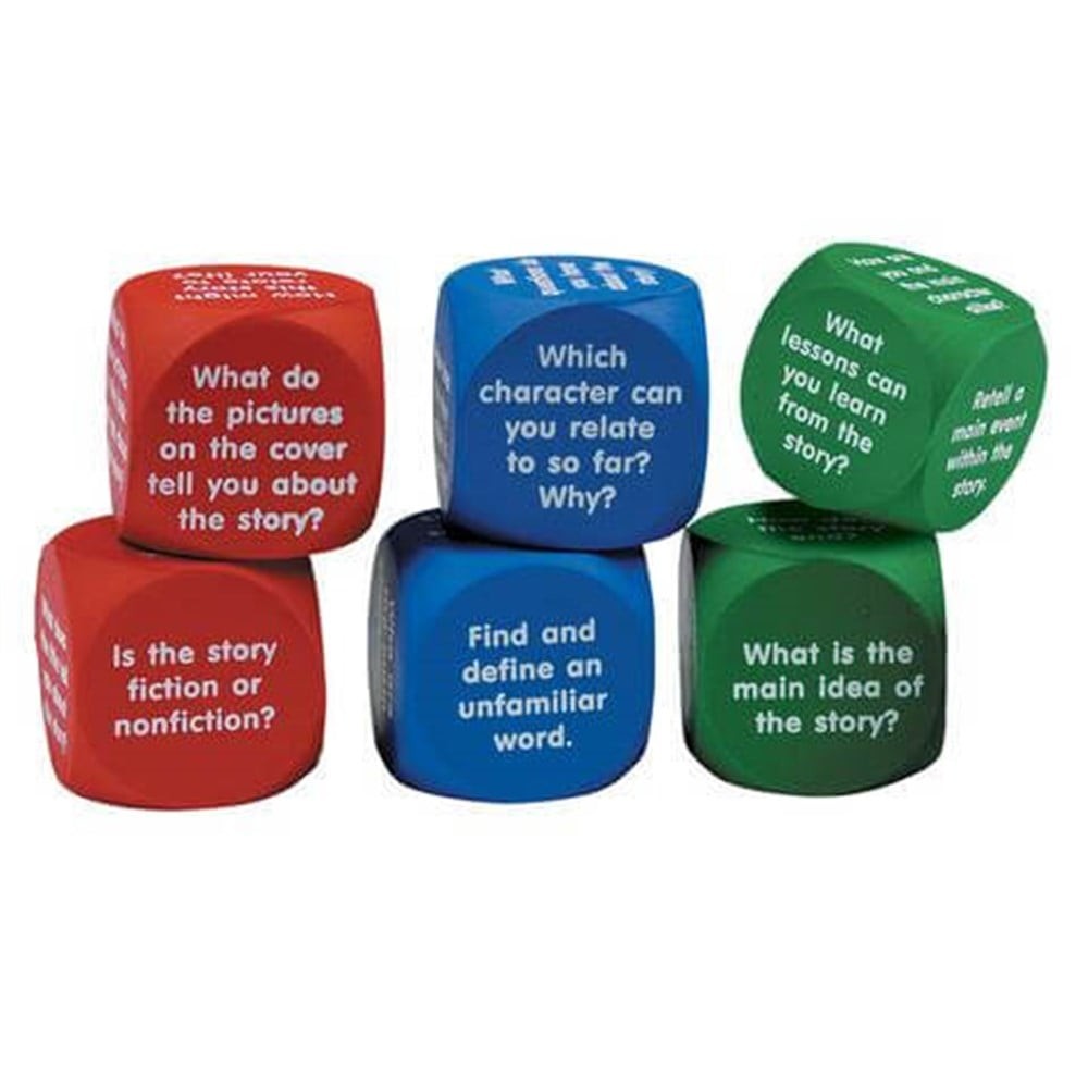 Reading Comprehension Cubes Okuduğunu Anlama Küpleri