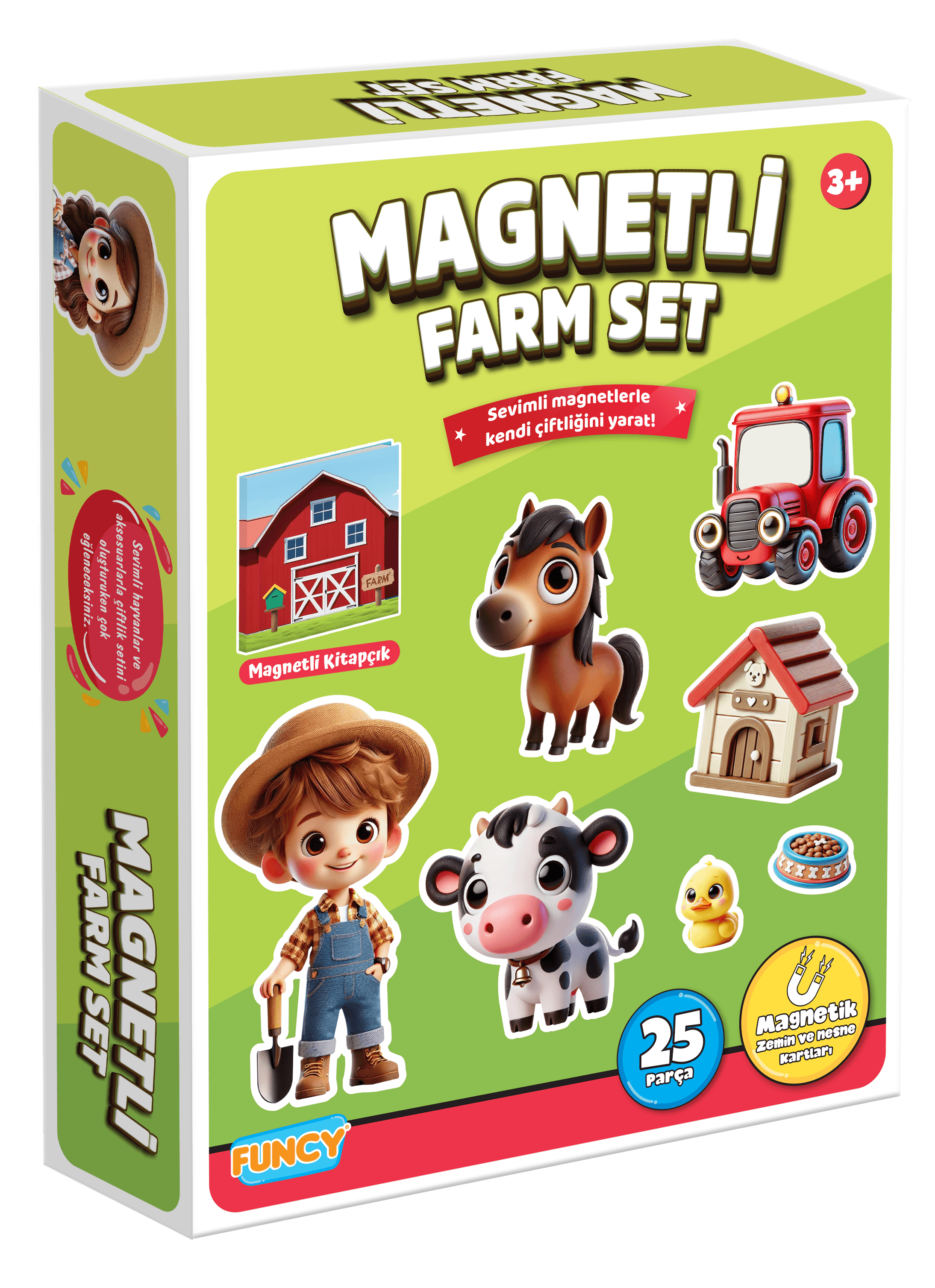 Magnetli Çiftlik Seti Hayvanlar