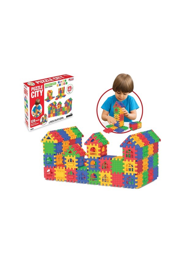 Puzzle City 128 Parça