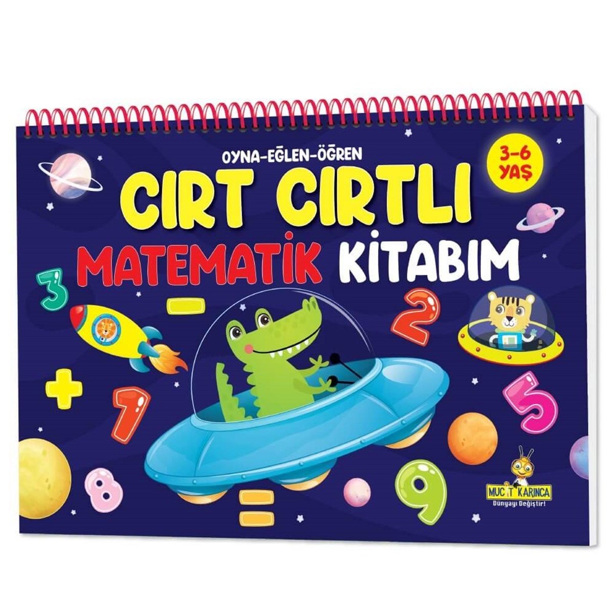 Oyna Eğlen Öğren – Cırt Cırtlı Matematik Kitabım: 3-6 yaş