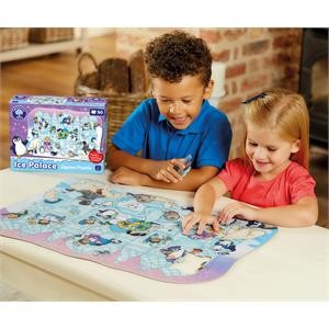 Ice Palace Çocuk Şato Puzzle 50 Parça