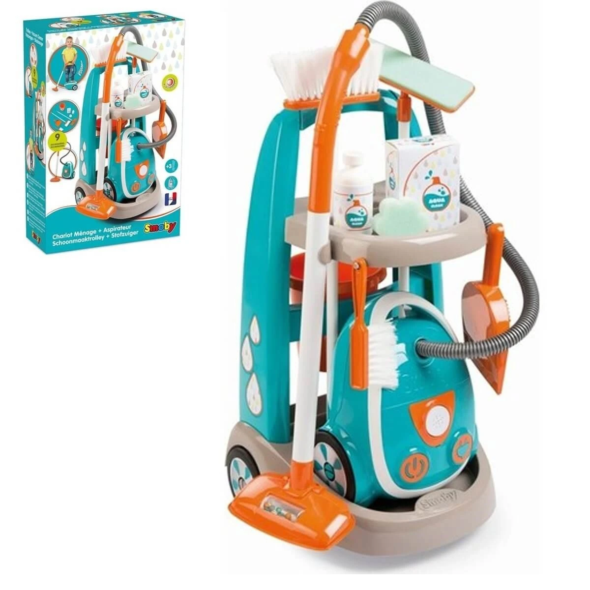 Temizlik Arabası ve Elektrikli Süpürge