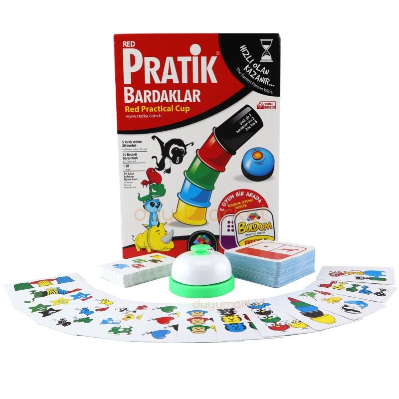 Hız Refleks Oyunu Pratik Bardaklar