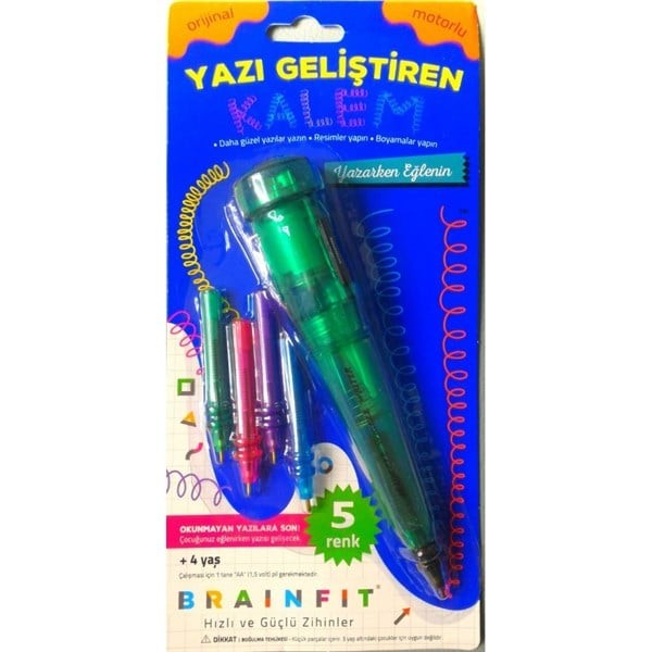 Brainfıt Yazı Geliştiren Kalem ve Egzersiz Kitabı