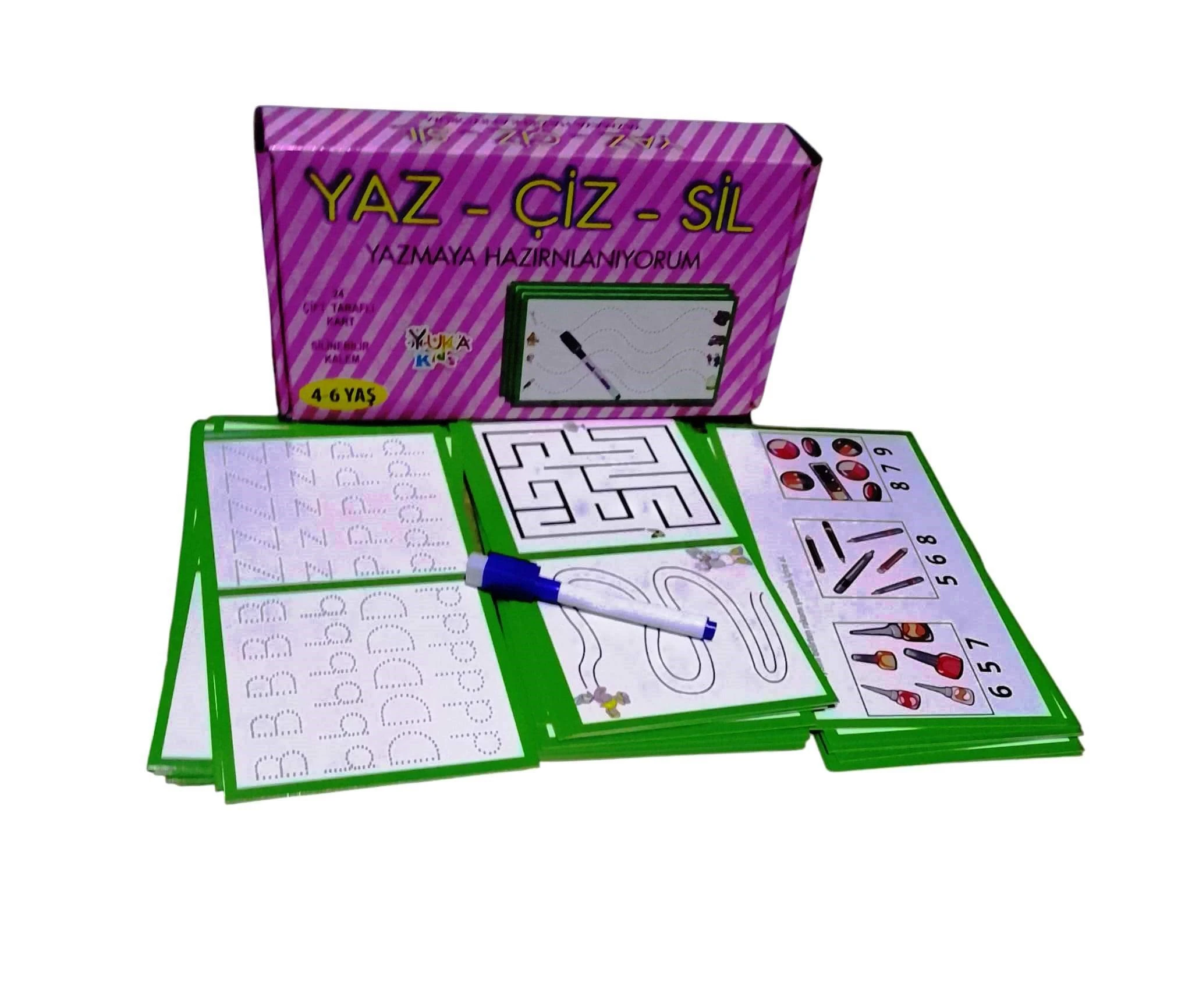 Yaz Çiz Sil Yazmaya Hazırlanıyorum