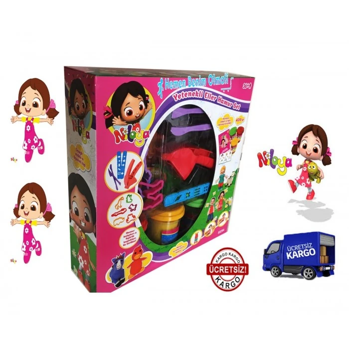 Niloya Yetenekli Eller Hamur Set