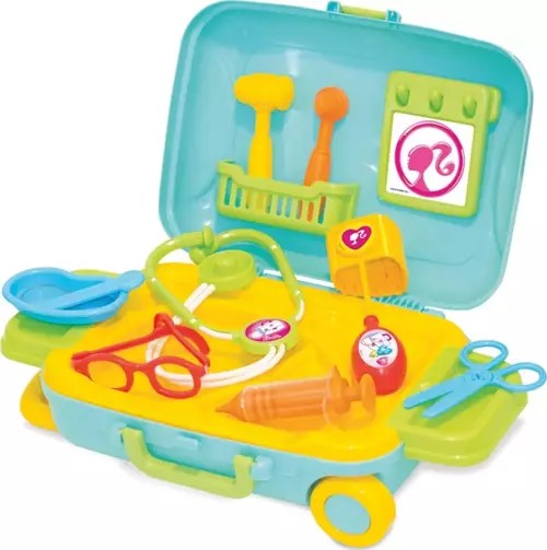 Ünisex Barbie Doktor Set Bavulum