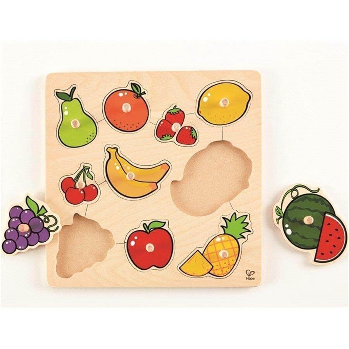 Hape Meyveler Puzzle 29X29cm