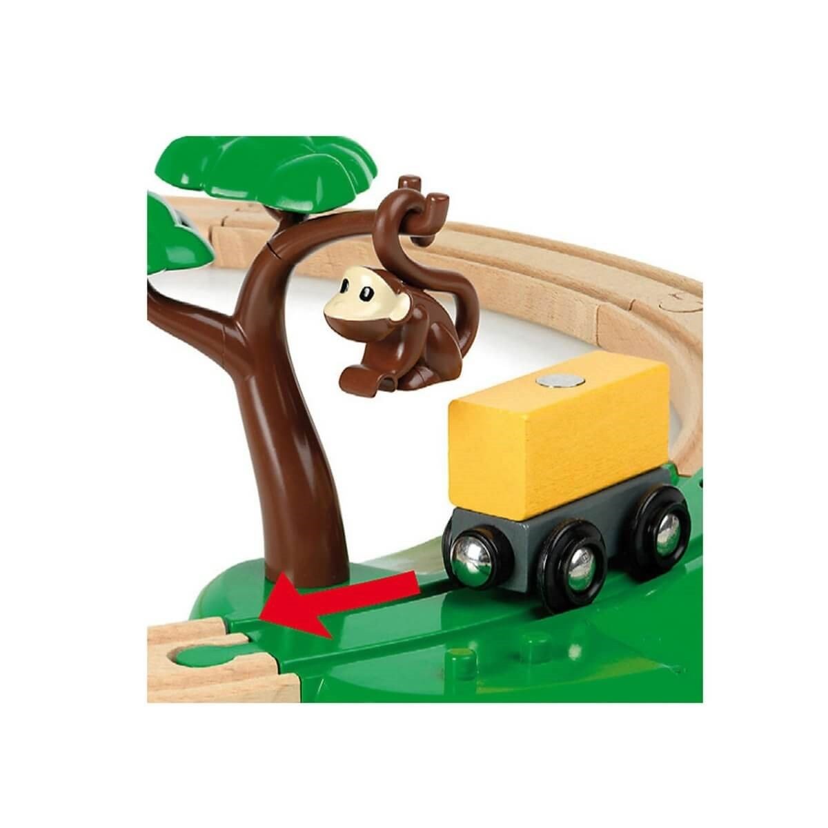 Brio Safari Tren Yolu Seti