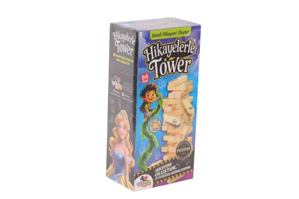 Bilmece Tower Denge Oyunu 54 Parça