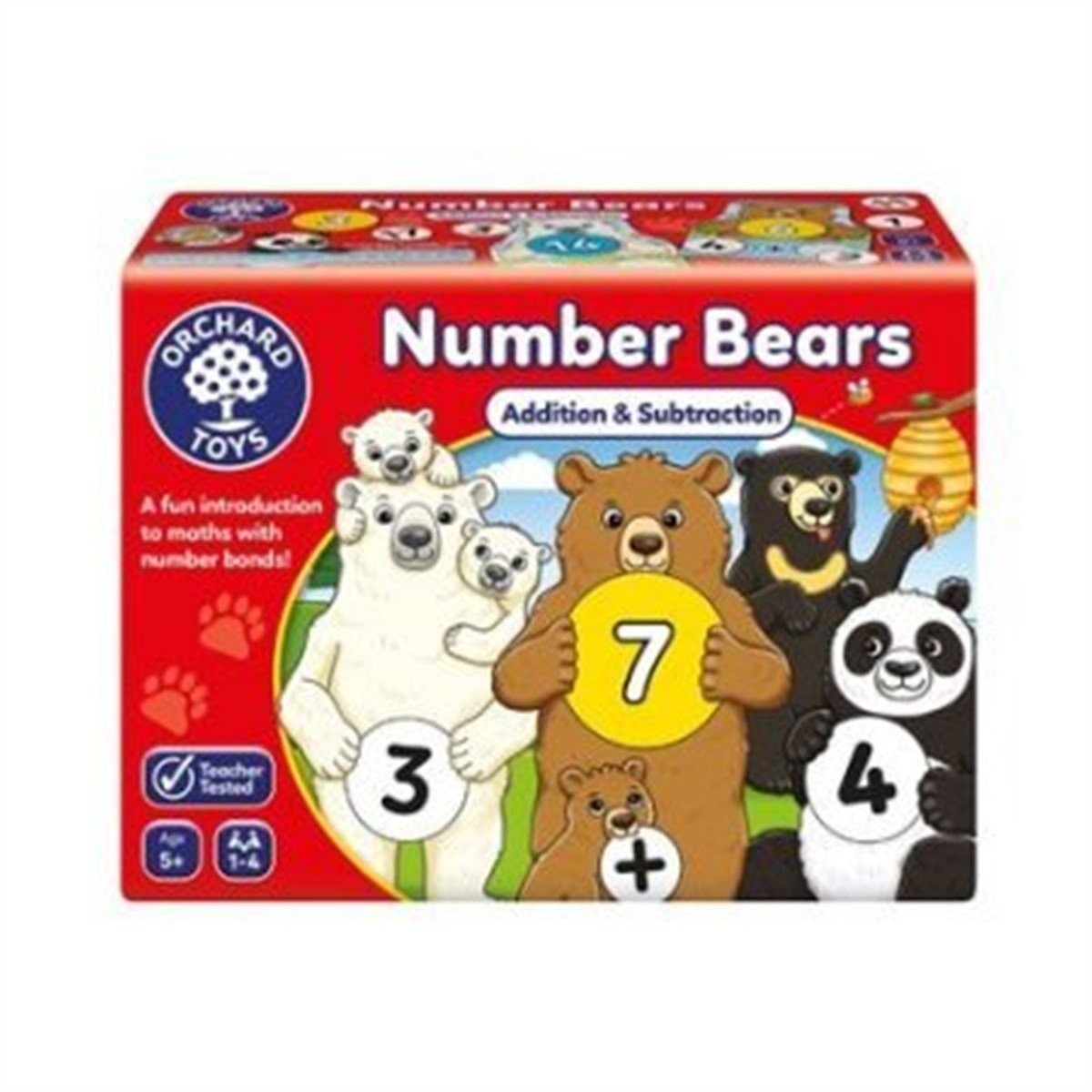 Number Bears Eğitici Kutu Oyunu