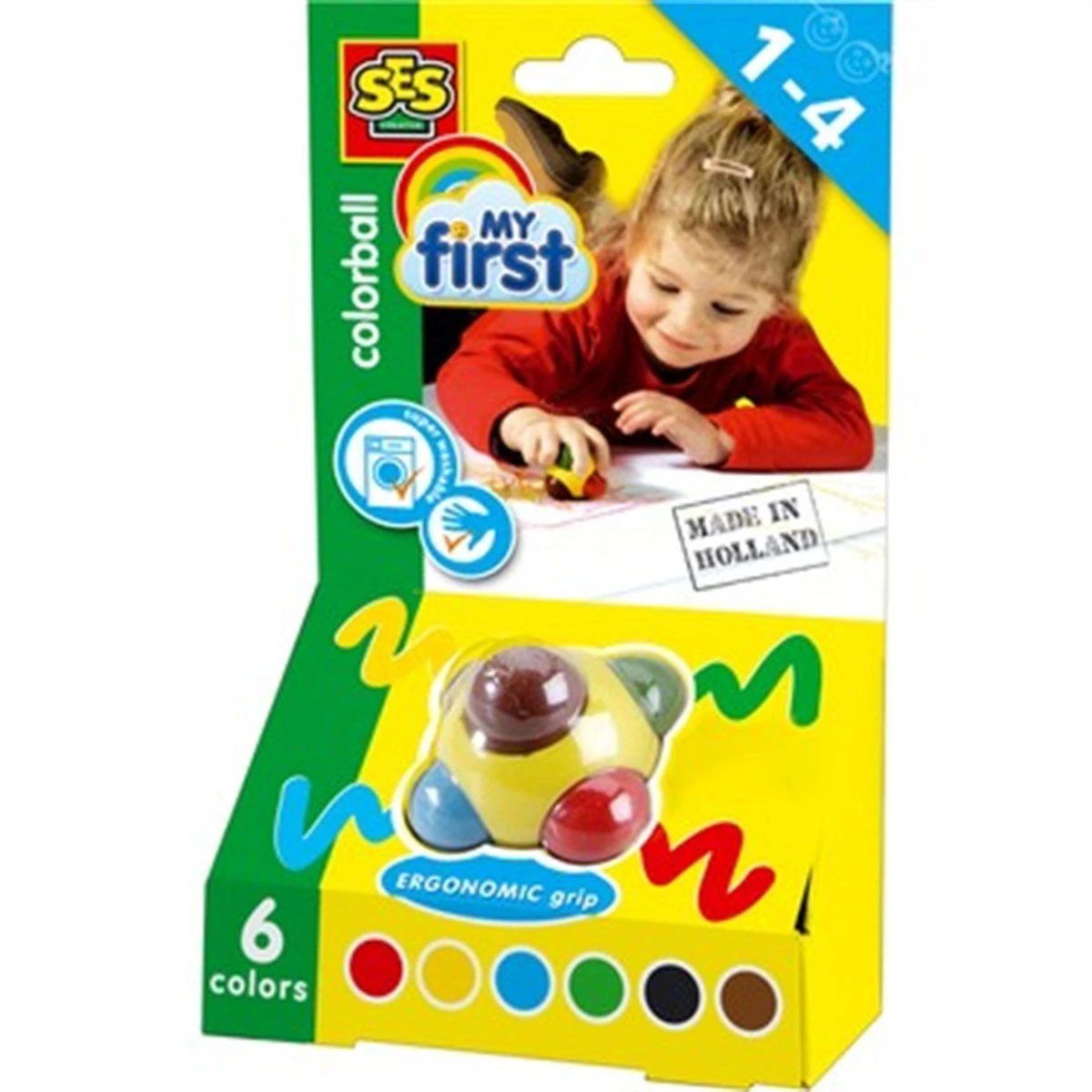 İlk Renk Topum 1+Yaş