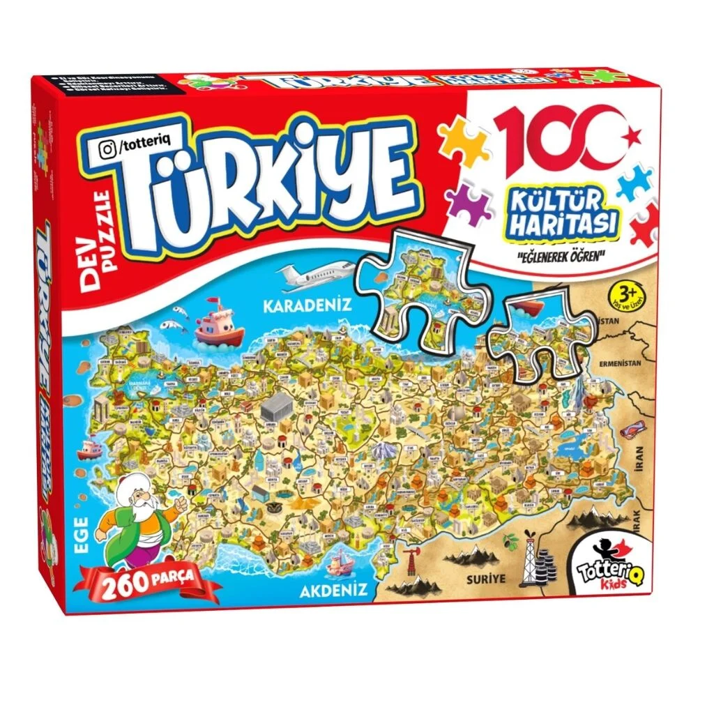 Türkiye Kültür Haritası Puzzle