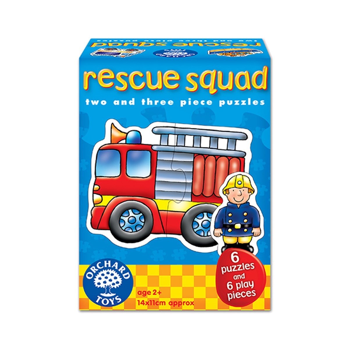 Rescue Squad Kurtarma Araçları Puzzle 18 Ay+