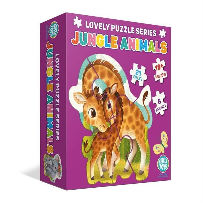 Lovely Puzzle Jungle Animals