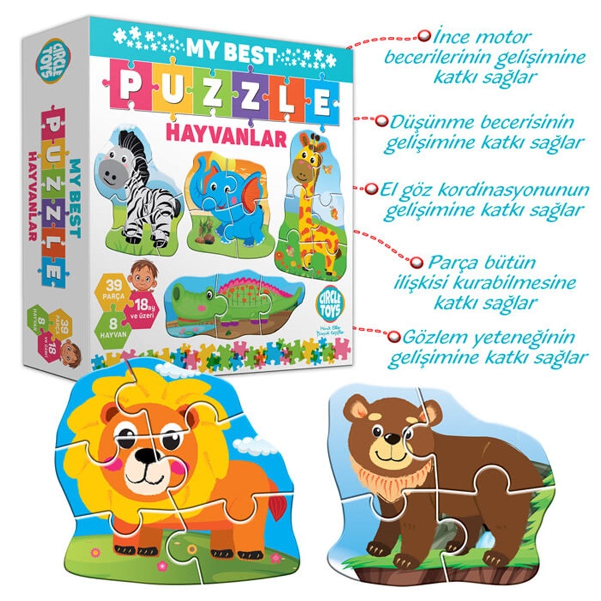 My Best Puzzle Hayvanlar