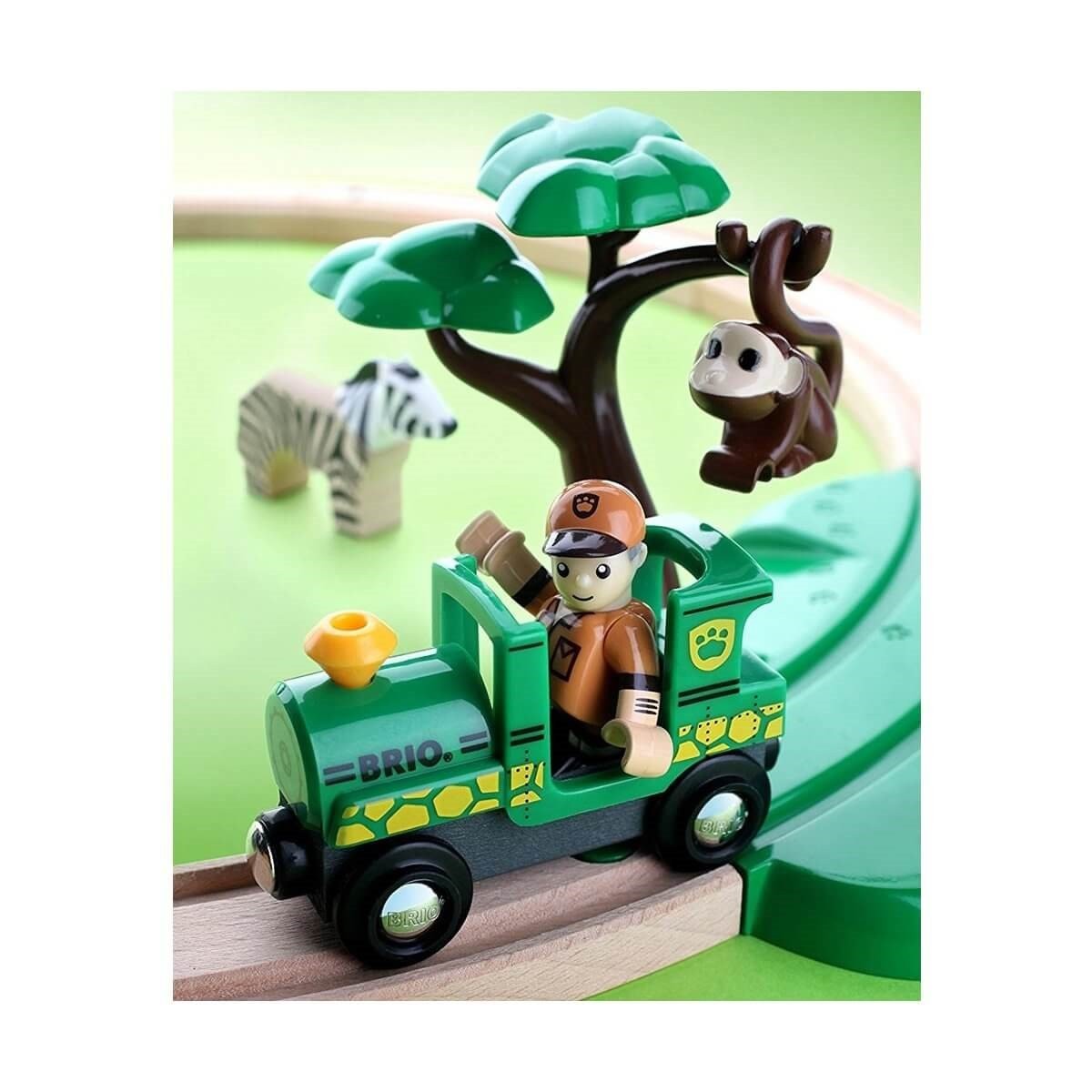 Brio Safari Tren Yolu Seti