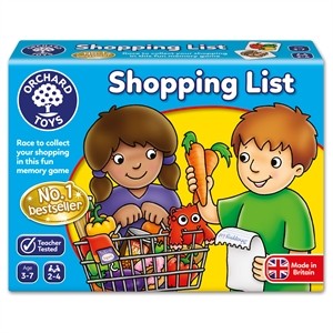 Alışveriş Listesi Oyunu 3-7 Yaş
