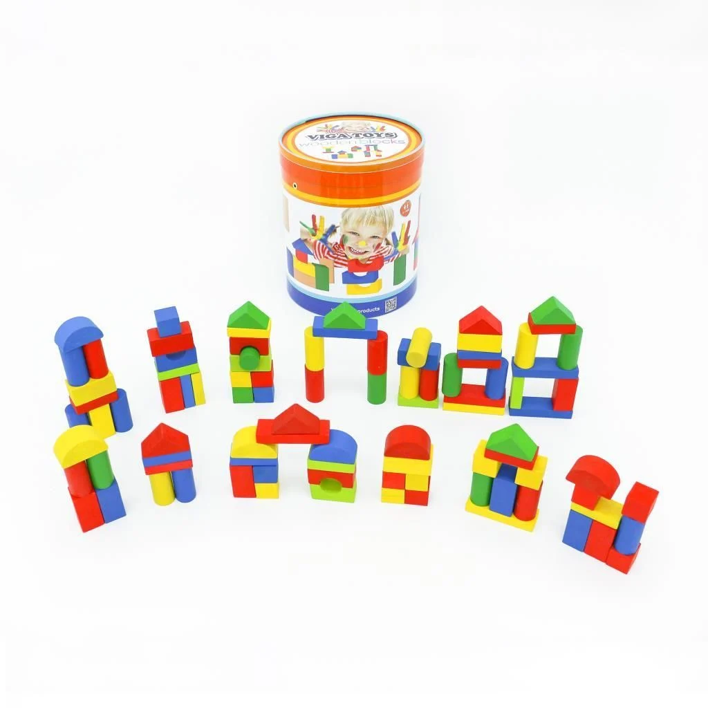 Ahsap Bloklar 120 Parca