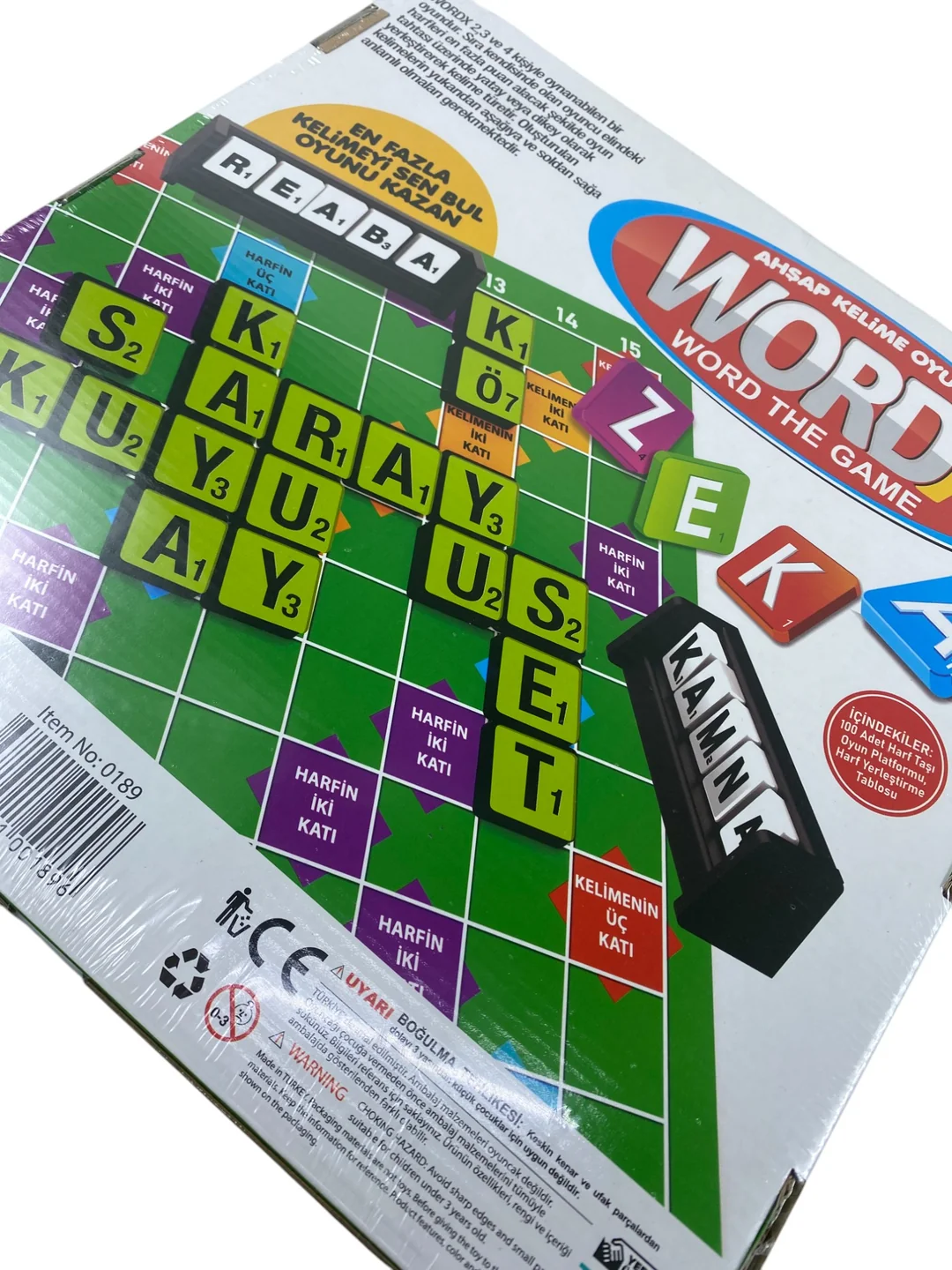 Word The Game Ahşap Kelime Oyunu 